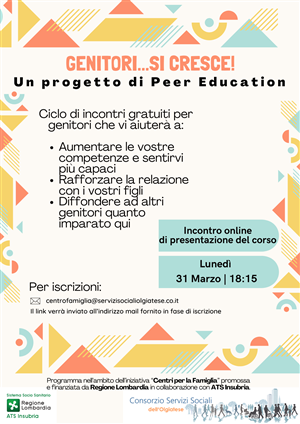 Genitori... si cresce!