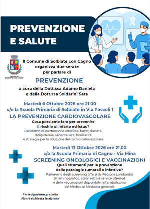 Prevenzione e salute: screening oncologici e vaccinazioni.
